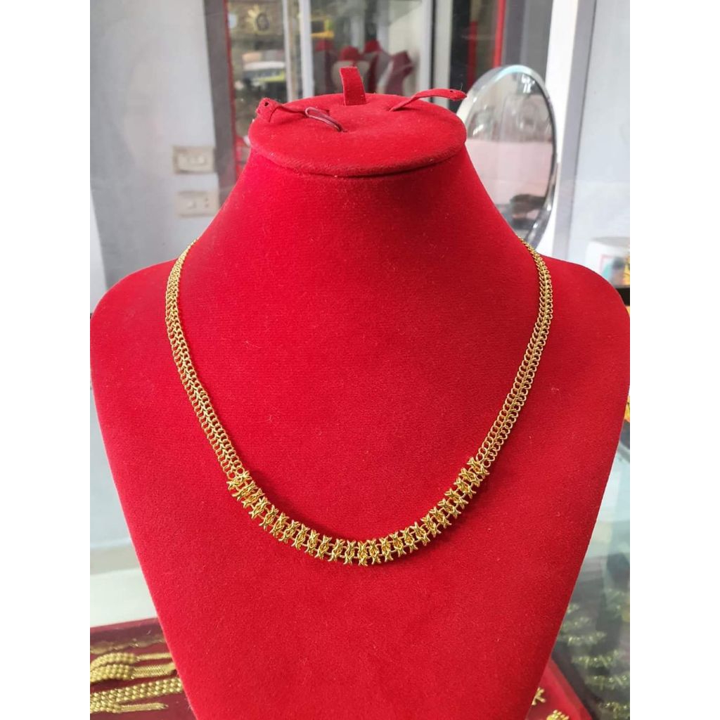 Kalung X 20 gram Emas LM/London 24K kadar 99,9%