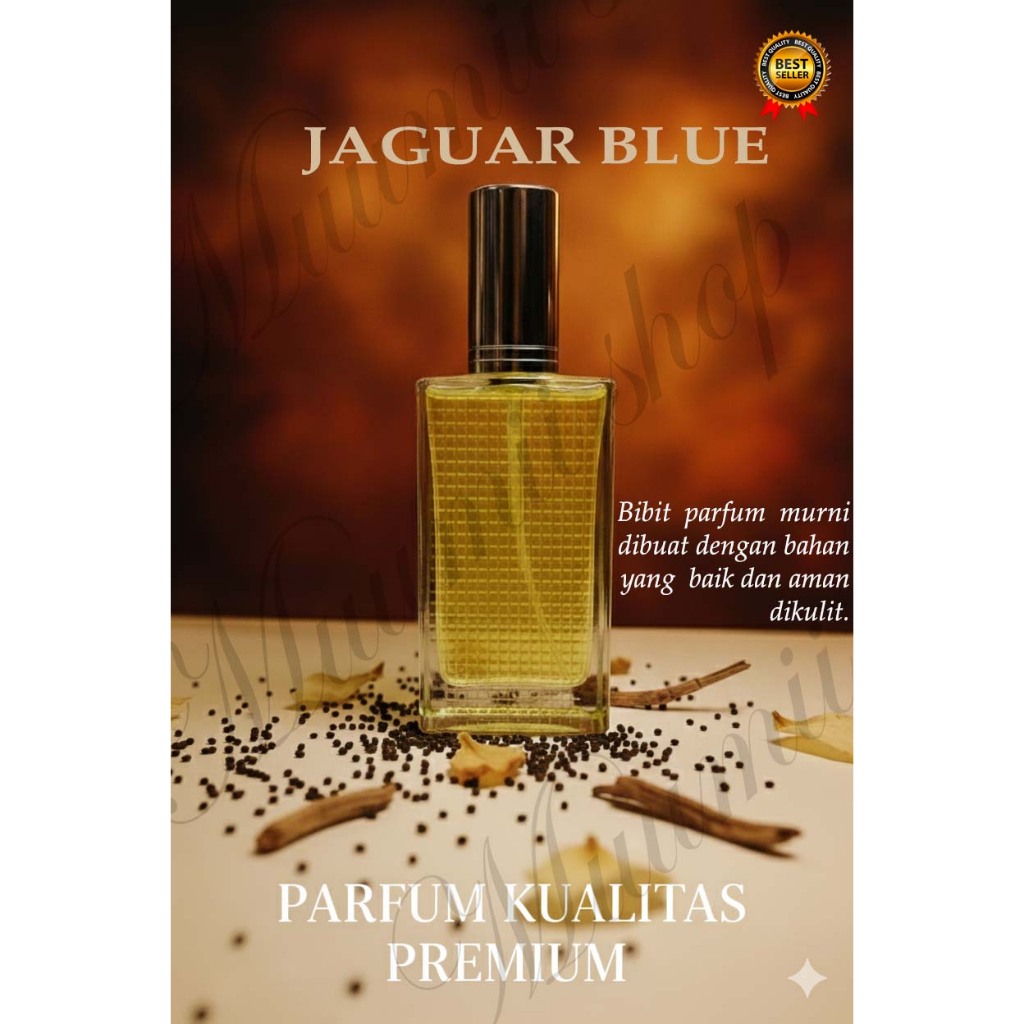 PARFUM REFILL PRIA JAGUAR BLUE PREMIUM. PARFUM JAGUAR BLUE AWET TAHAN LAMA