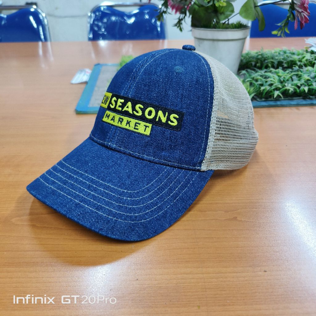 TOPI TRUCKER WEAR GUARD DENIM ORIGINAL