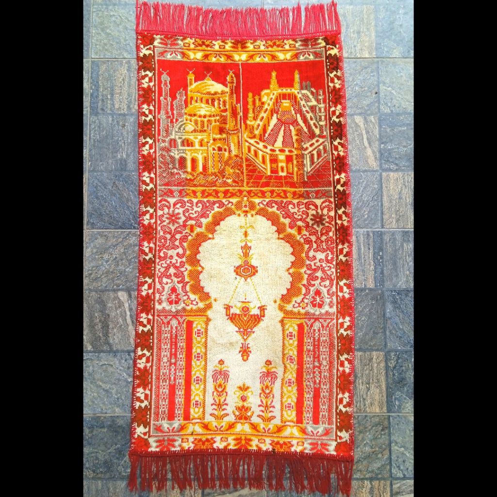 Vintage Sajadah Hagia Sophia Jadul Tahun  80n