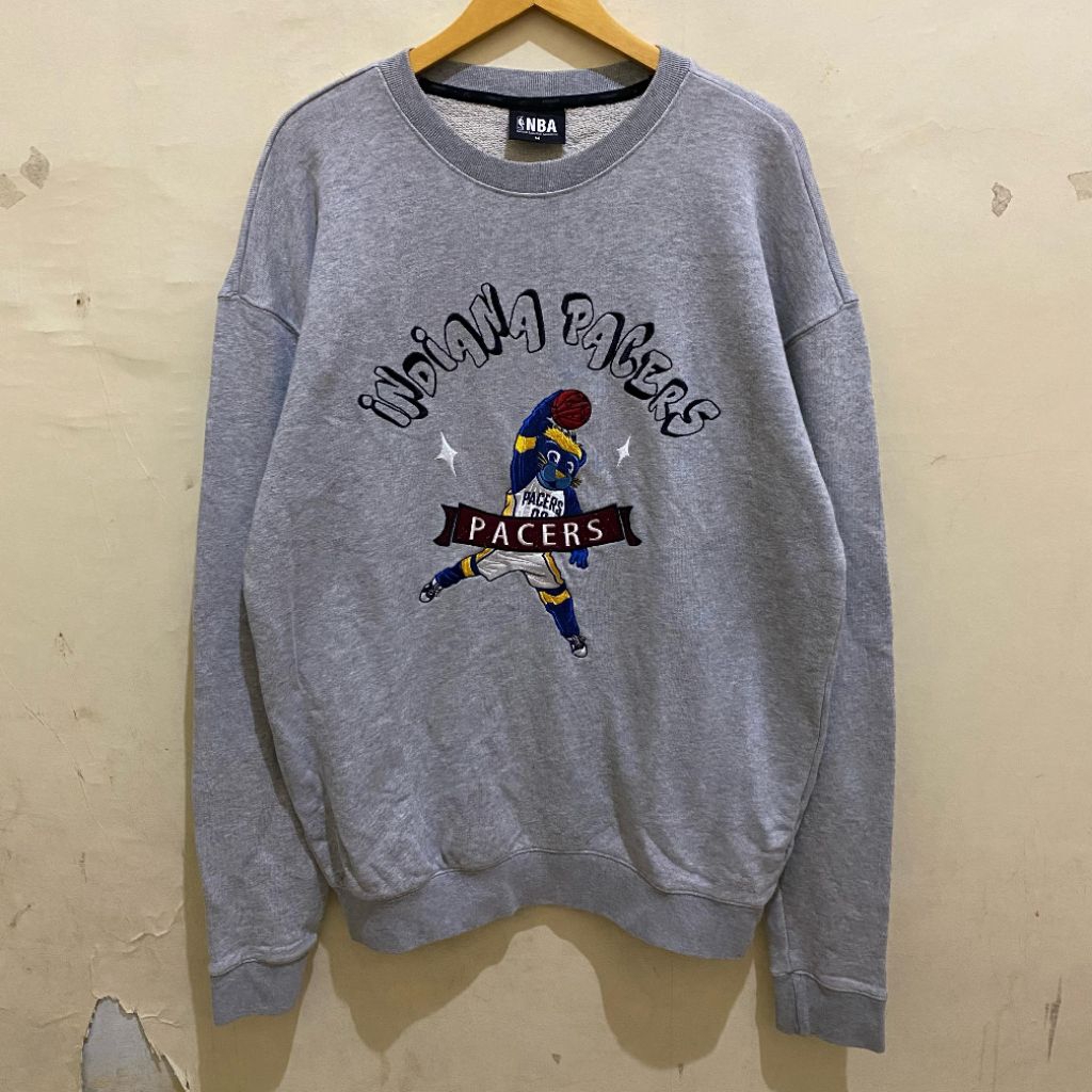 NBA Indiana Pacers crewneck sweatshirt original second Bekas murah. jual crewneck NBA original murah