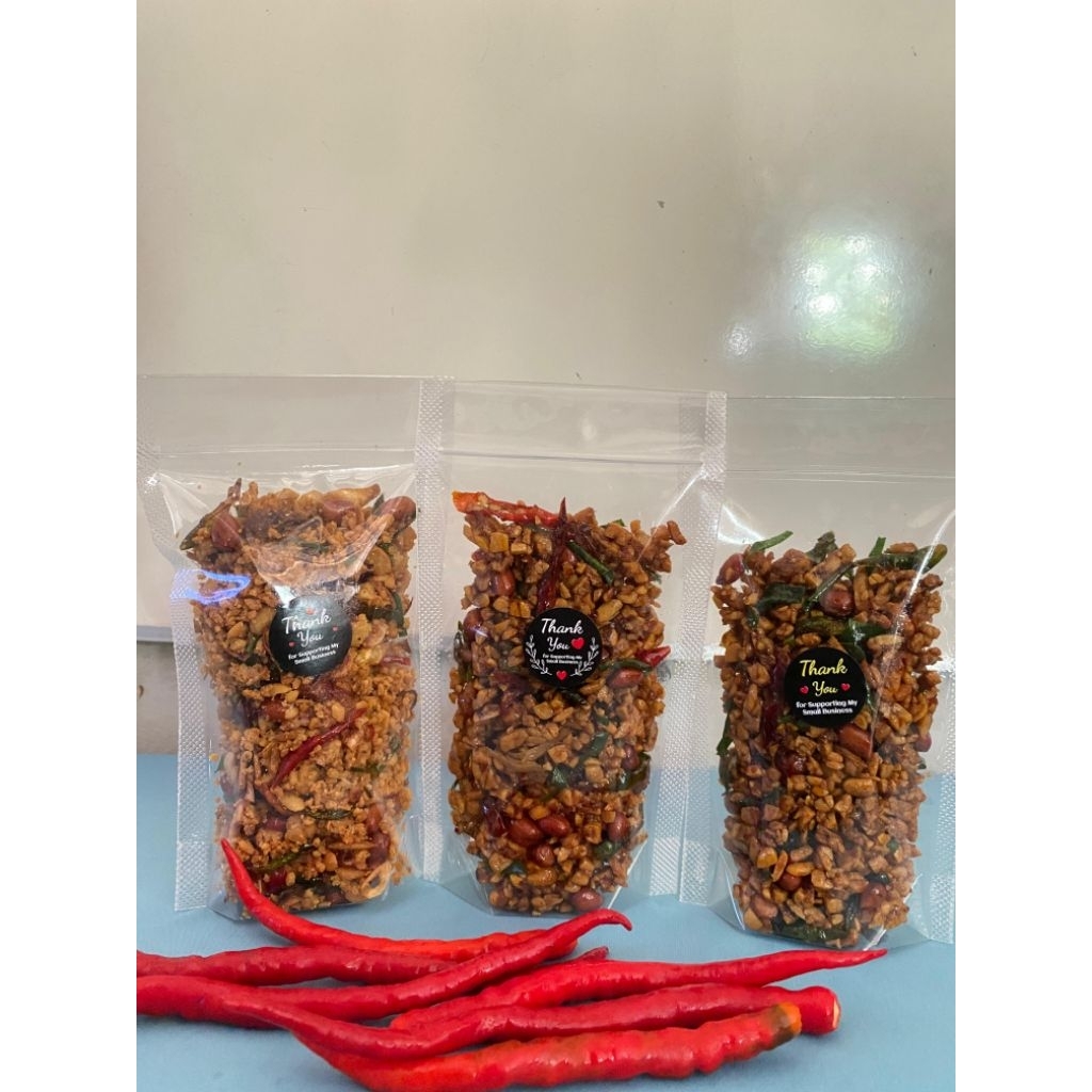 OREK TEMPE BALADO PEDAS MANIS 100 GRAM