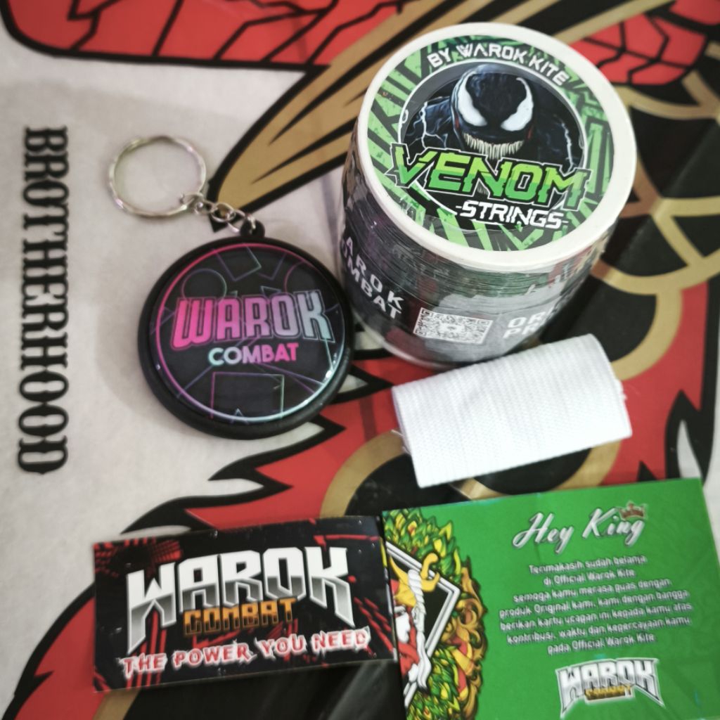 Gelasan VENOM STRING UNTUK ULURAN