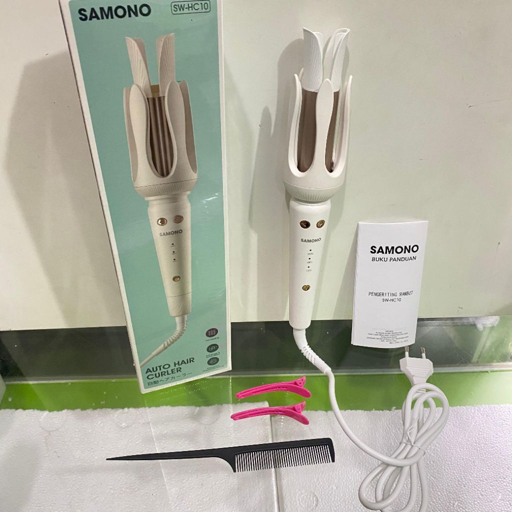 SAMONO SW-HC10 AUTO HAIR CURLER Fast Heating