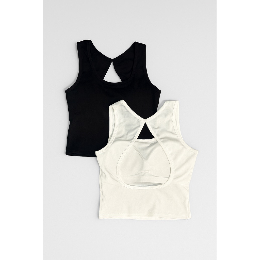 Backless Tank Top Bra