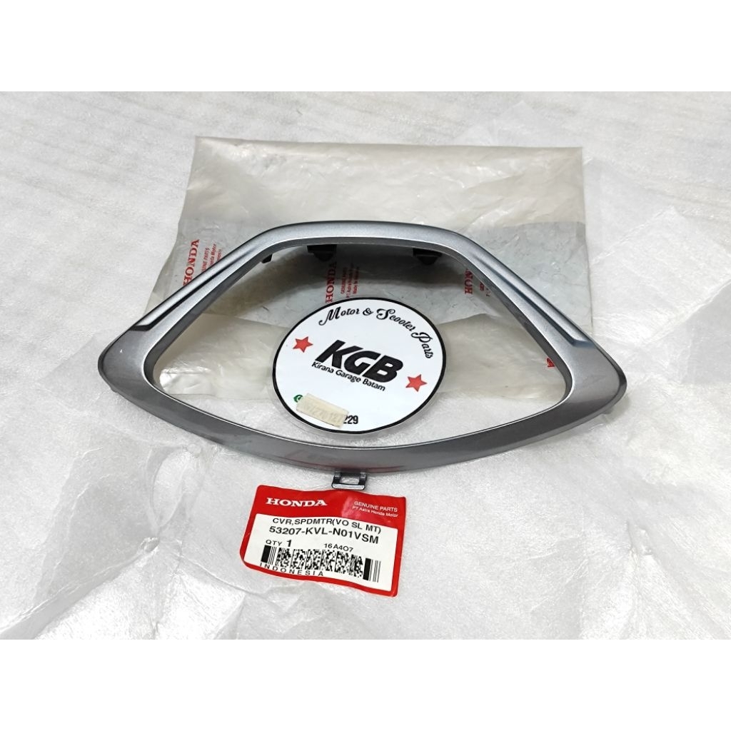 cover spido meter silver metalic tua supra x 125 Batman Ori baru ahm 53207 kvl n01vsm