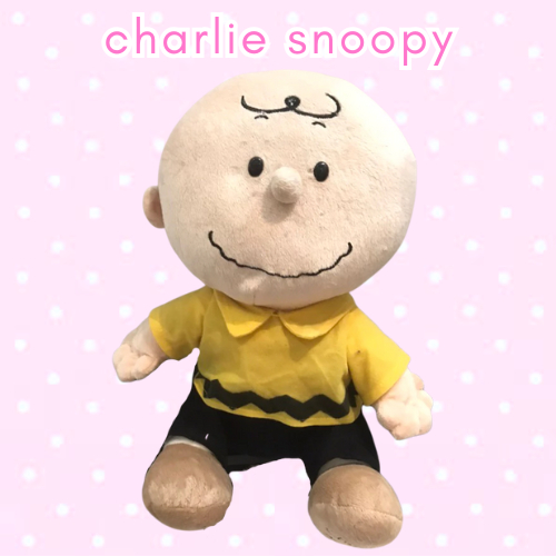 charlie brown snoopy jumbo boneka plushies