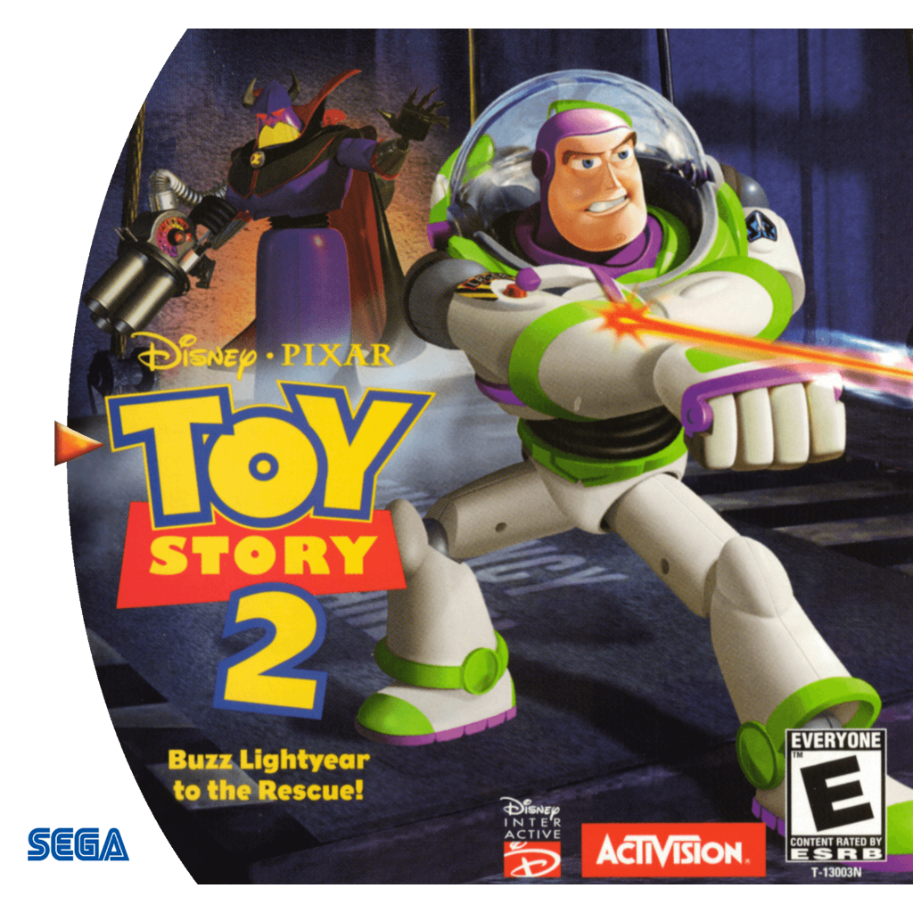 Kaset Game Sega Toy Story 2