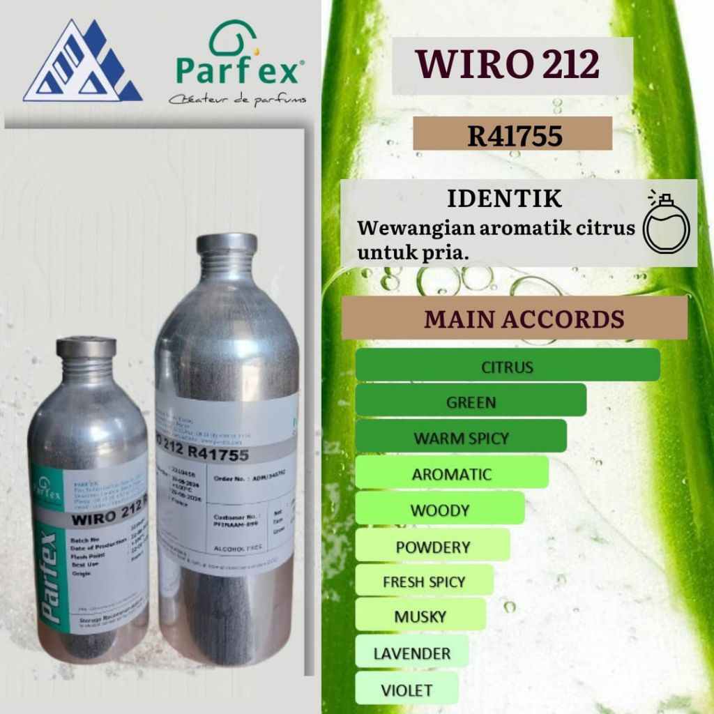 WIRO 212 BY PARFEX SEARAH 212 MEN 1KG SEGEL PABRIK