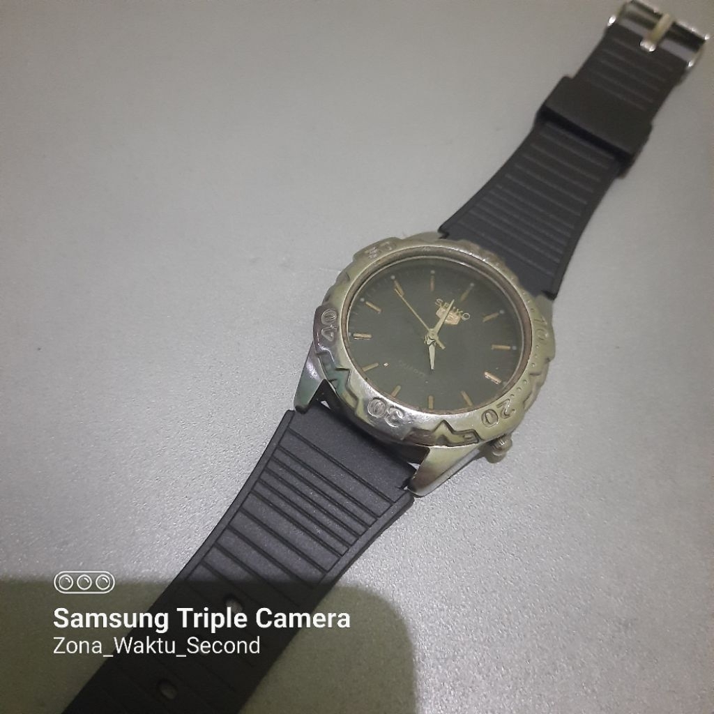 jam tangan pria QUARTZ seiko diver mod 1 (modif)