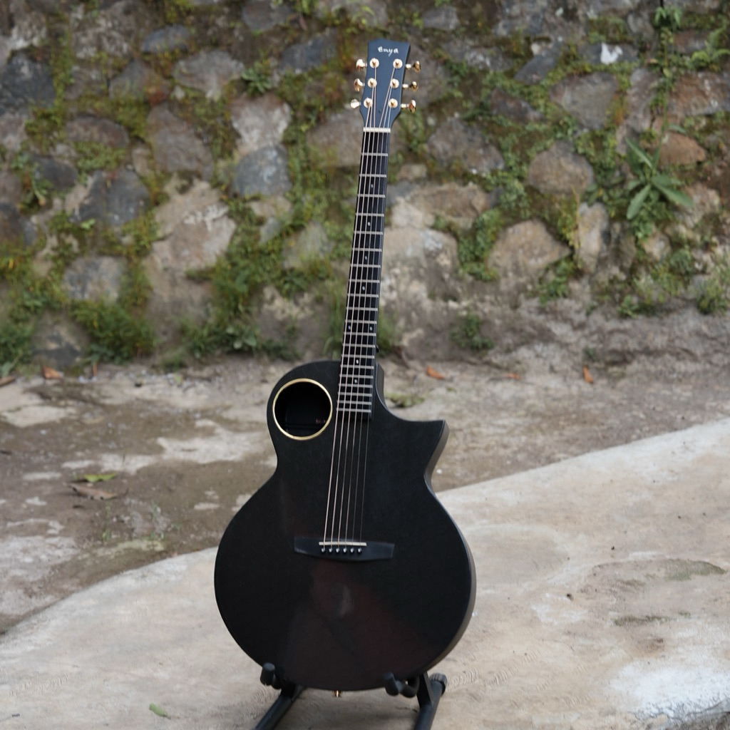 ENYA X-4 X4 Pro Carbon Fiber Gitar Akustik Guitar Acoustic Elektrik Eletric