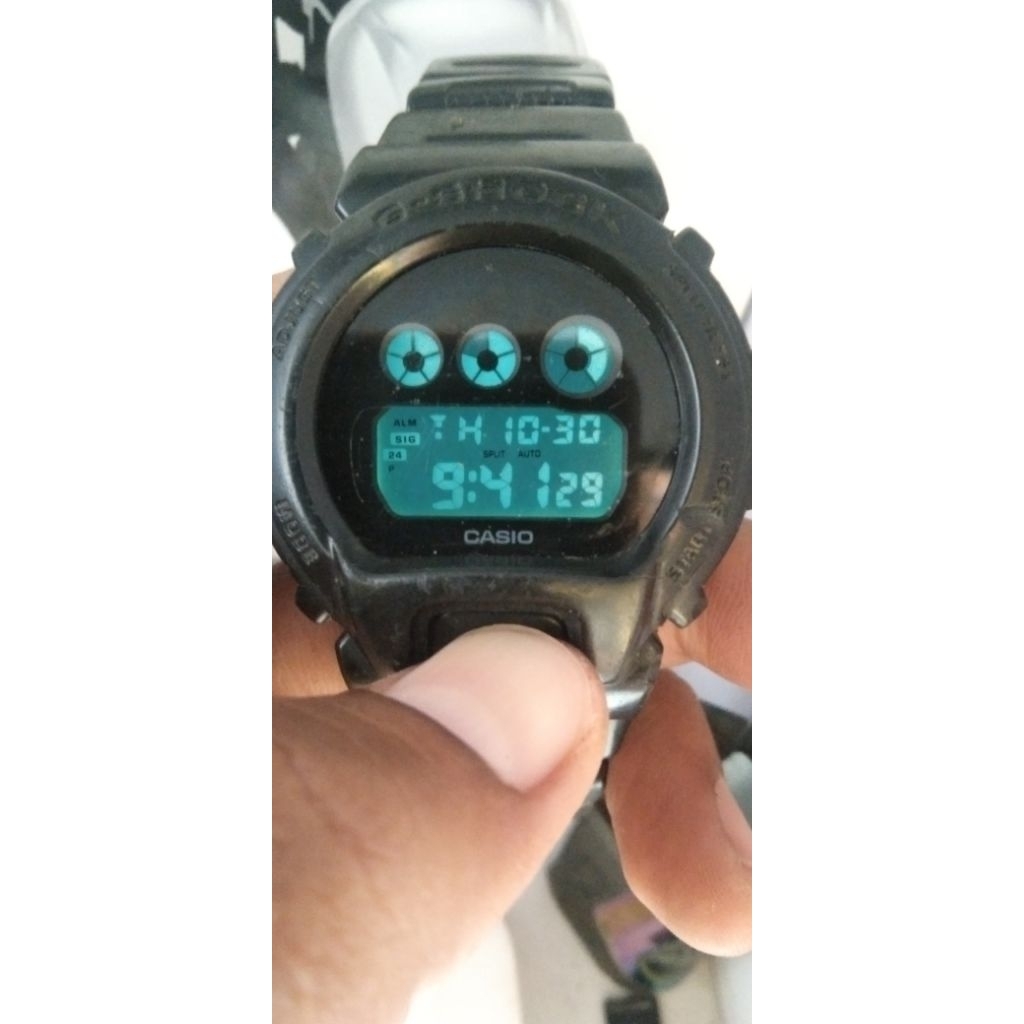 jam Casio DW-6900bba second original