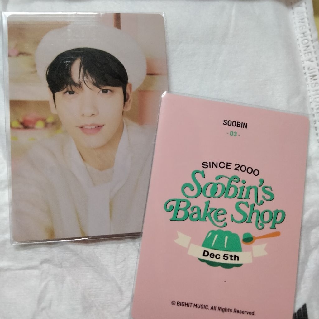 MPC Official Soobin TXT/MPC Official/Photocard Official TXT