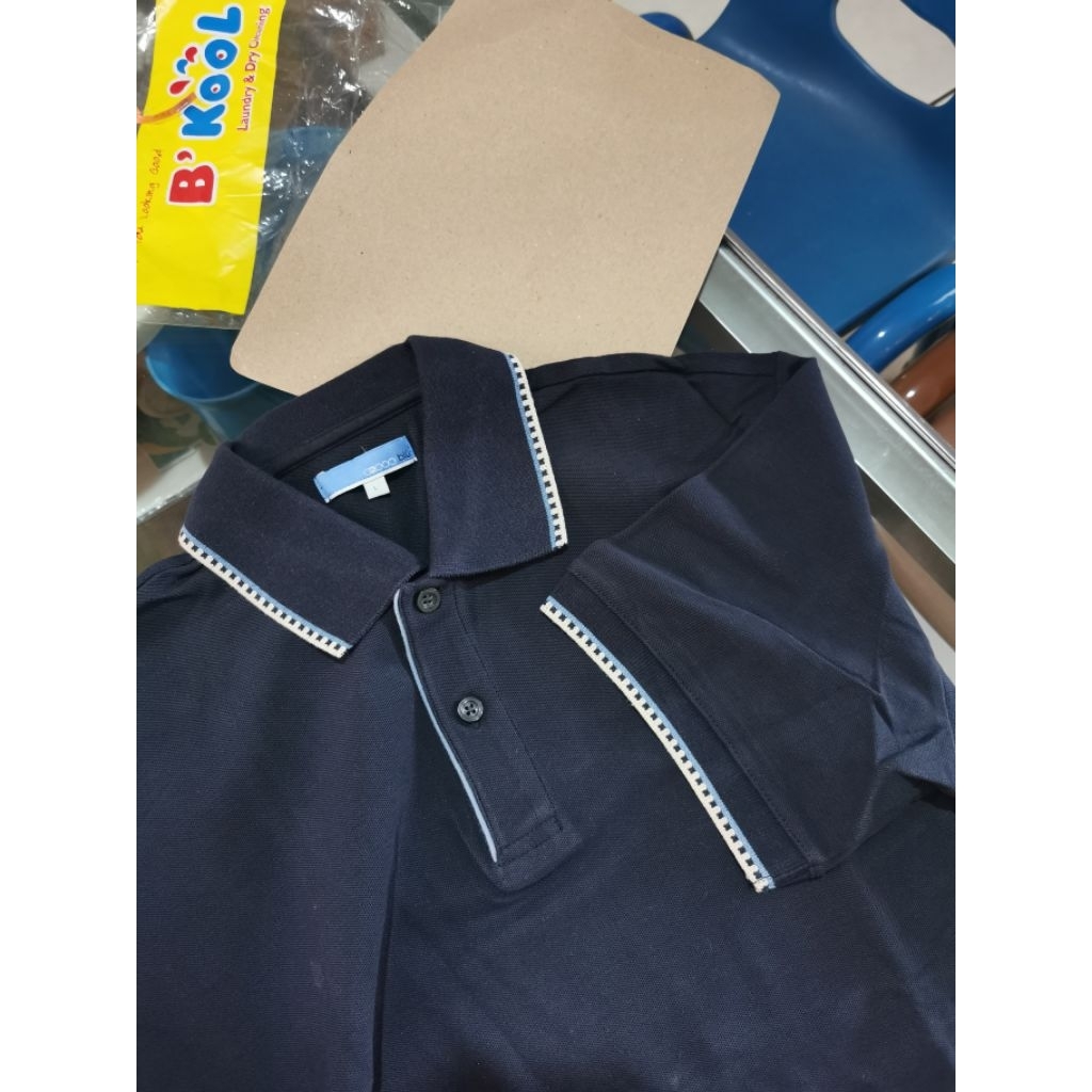 Cuci Gudang Kaos Polo G2000 blu Biru Tua Uk.L