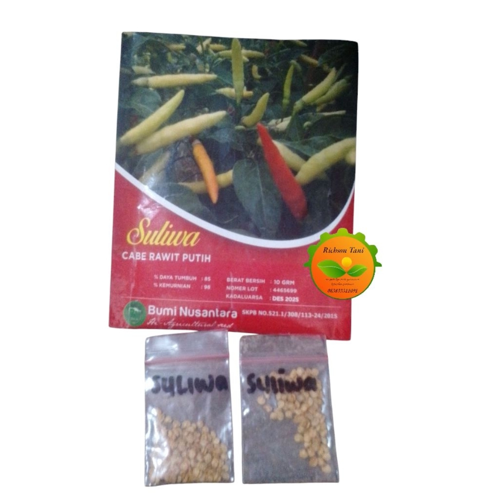 Bibit Cabe Rawit Suliwa kemasan repack