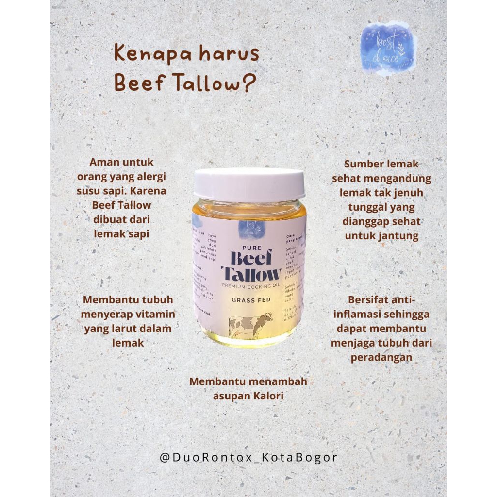 Beef tallow Best Choice