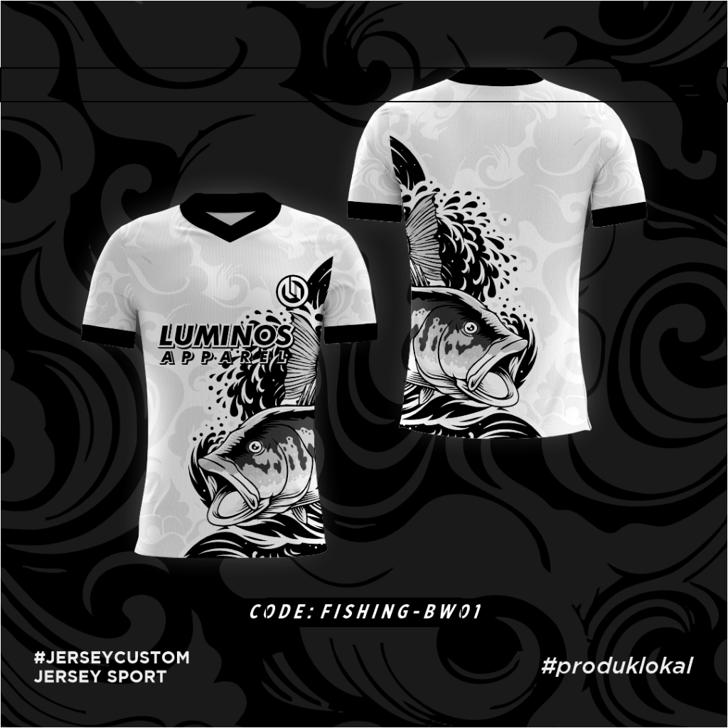 JERSEY MANCING CUSTOM | JERSEY FISHING | FREE DESIGN | JERSEY MURAH | JERSEY SPORT FREE DESIGN | FIS
