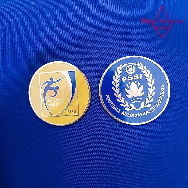 Koin Logo PSSI Koin Toss Wasit Sepak Bola - Mulyo Bersama