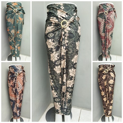 Rok Lilit Batik Premium Motif Cantik Nyaman Best Seller Rok Batik Modern Terbaru Kondangan Cantik El