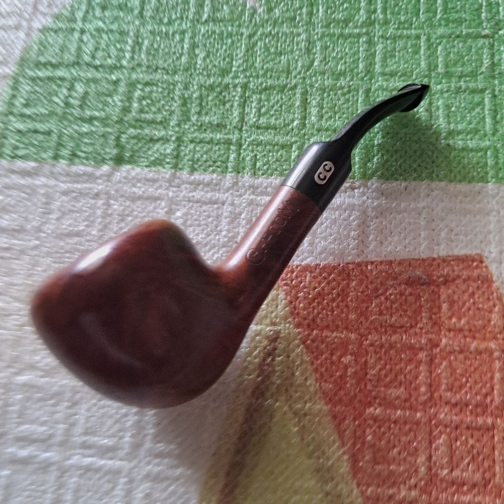 Chacom Gentleman Pipa Briar Estate Pipe Cangklong Kayu Antik sesuai foto