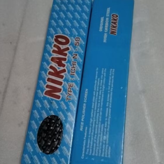 SARINGAN PULISER N50 / SARINGAN BERAS HULLER ICHI N50 / SARINGAN CARBON STEEL N50 NIKAKO ORIGINAL