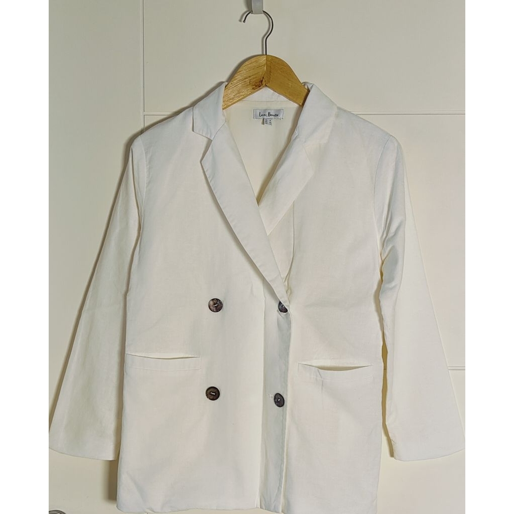 blazer katun love bonito
