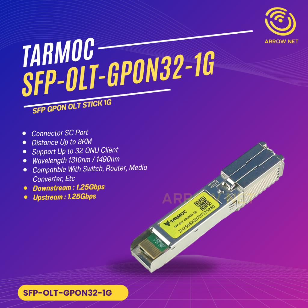 Tarmoc SFP-OLT-GPON32-1G | SFP OLT GPON 32 Client OLT SFP Stick