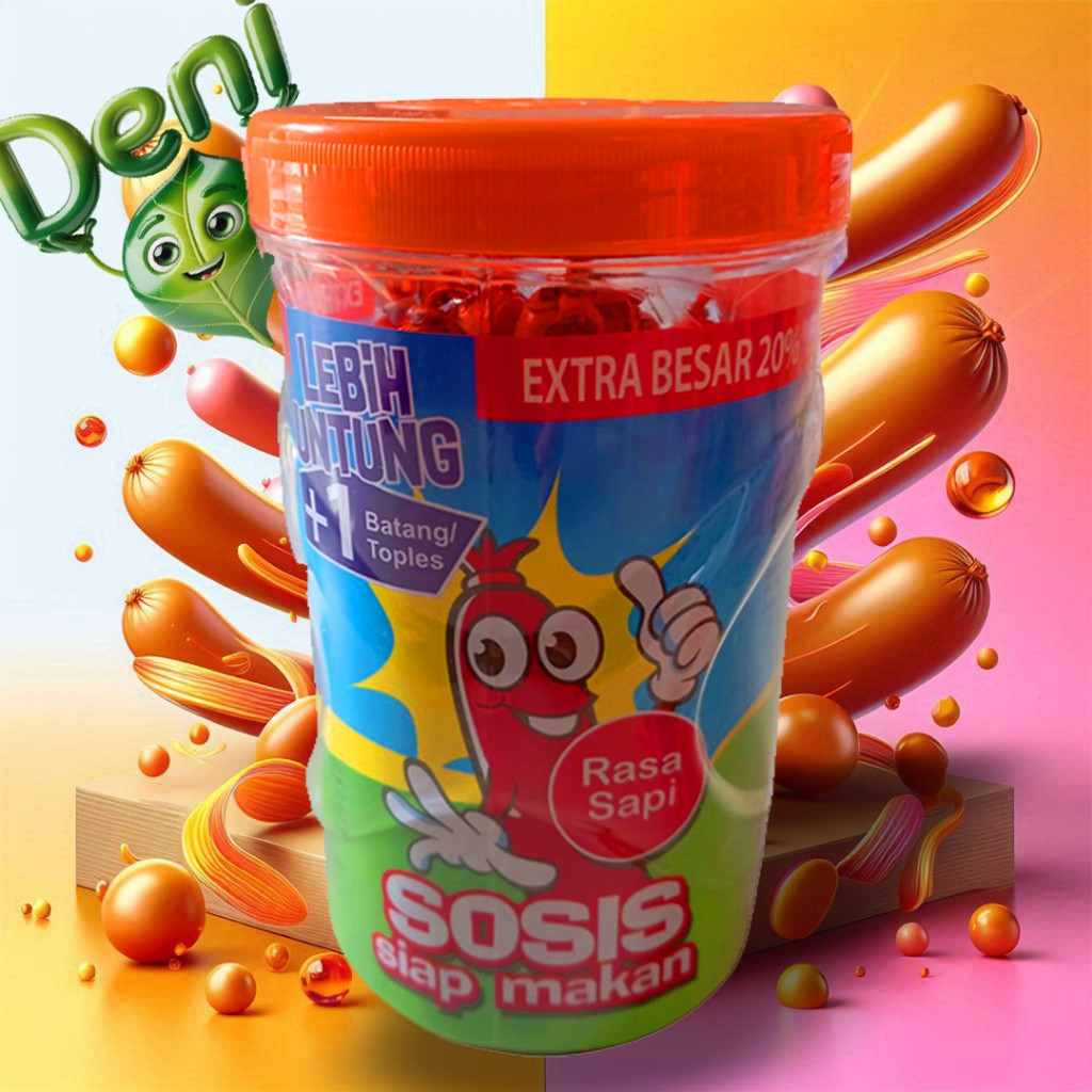 Sossis SoNice Kemasan Toples