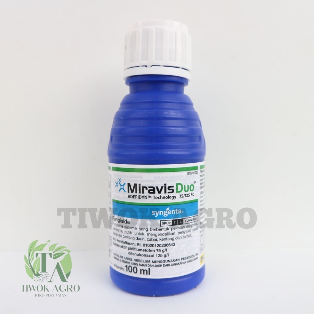 MIRAVIS DUO 100ml Syngenta | Fungisida Sistemik Bawang Cabai Kentang Tomat Pembasmi Alternaria