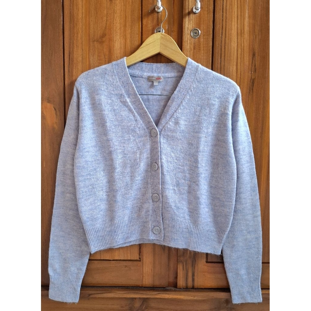 SPAO Cardigan Gradasi Lilac