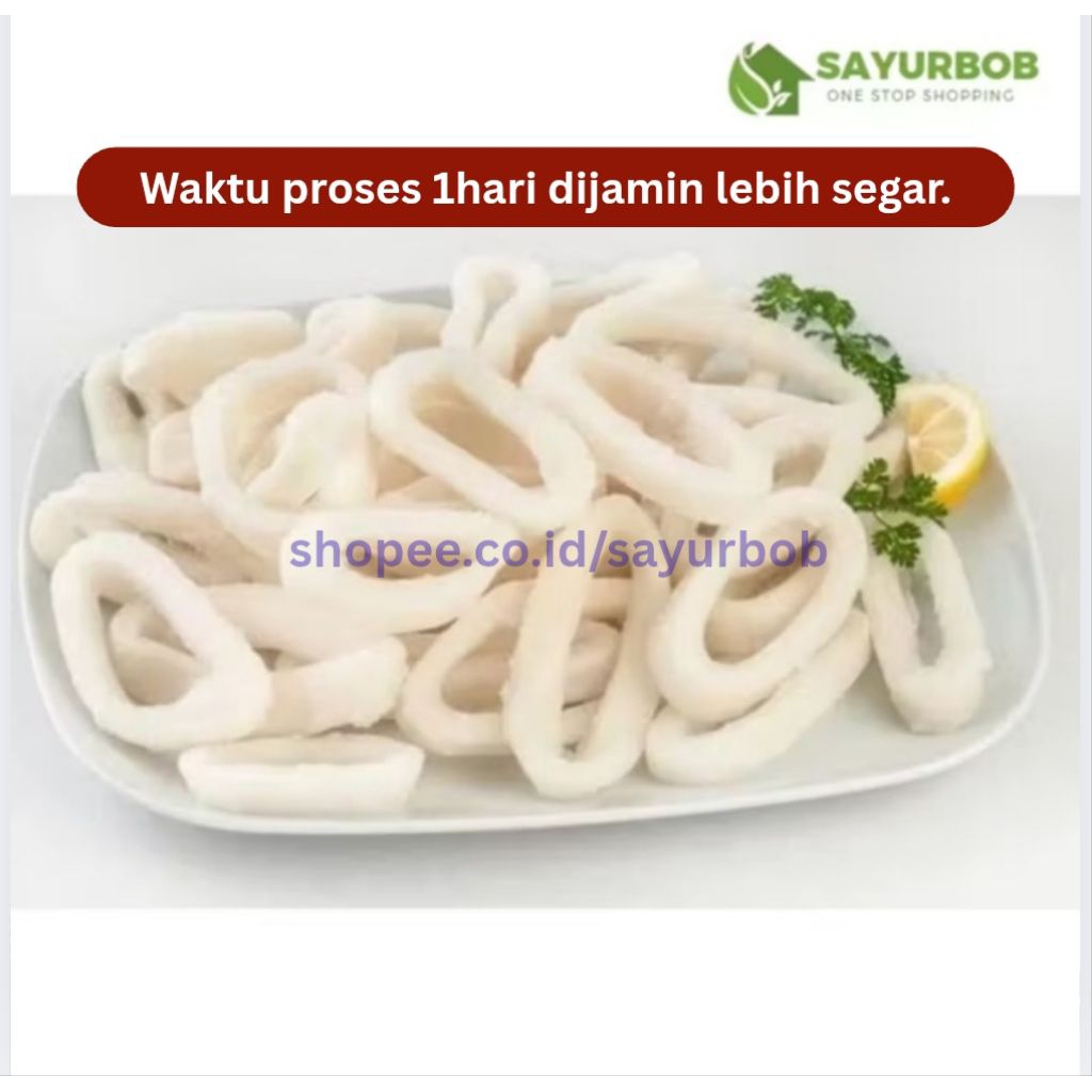Cumi Ring Lokal Sehat dan Halal