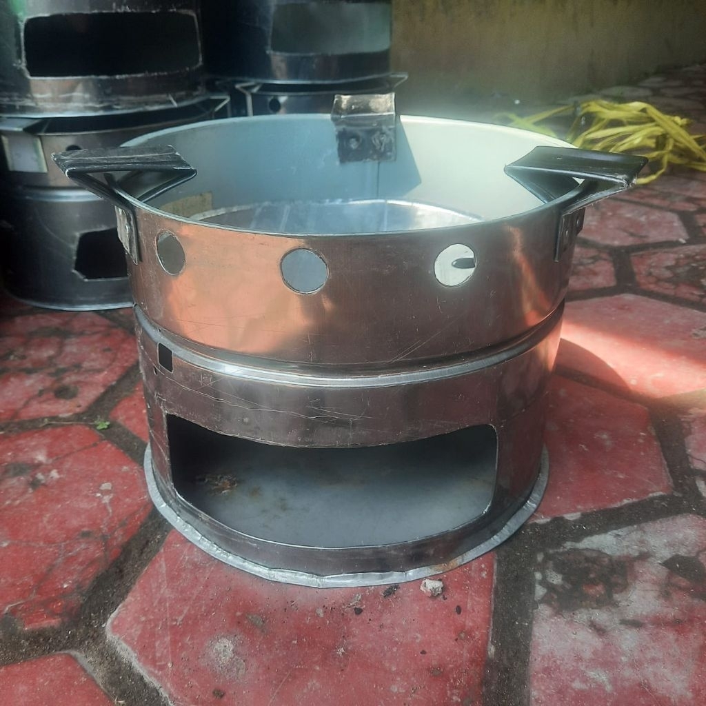 Anglo arang Anglo briket anglo angkringan tungku arang trasional ukuran besar