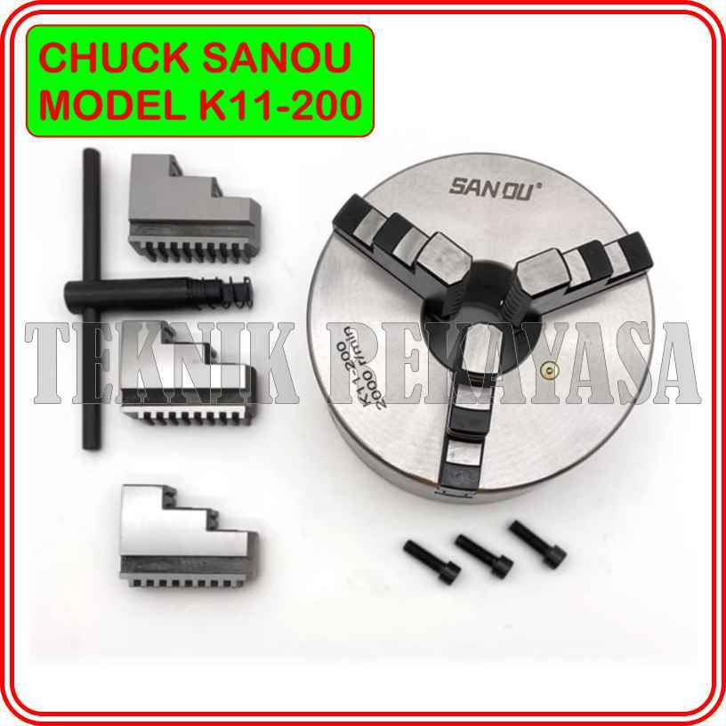 K11-200 CHUCK BUBUT / CHUCK LATHE / CLAW BUBUT K11-200 MERK SAN OU