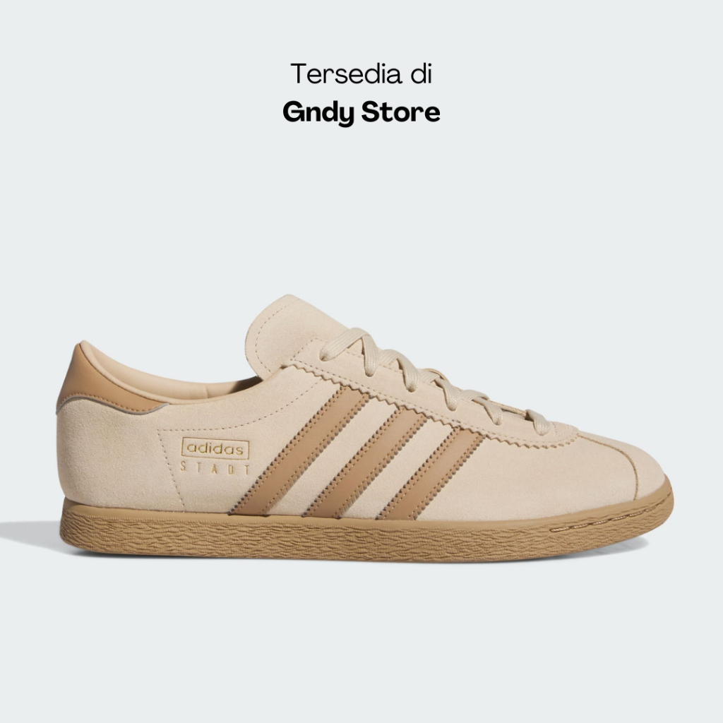 Sepatu Sneakers Pria Stadt JI1886 Beige Men