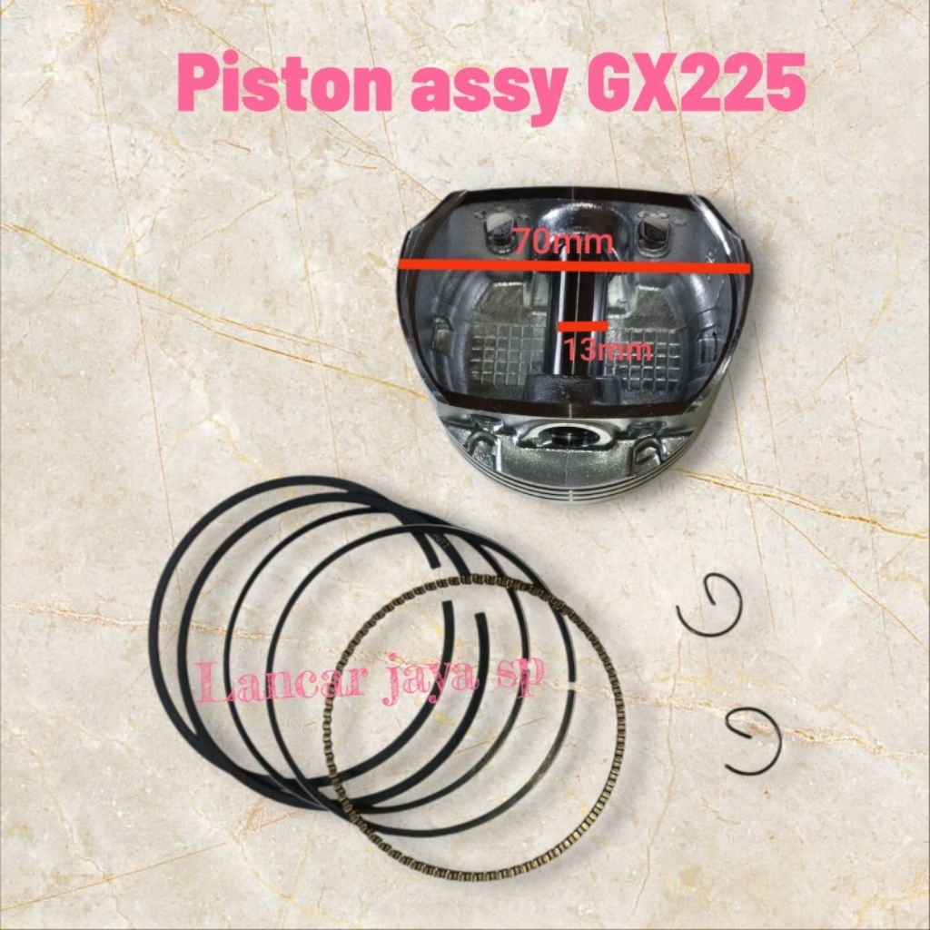 Piston Assy gx225 Seher Gx225