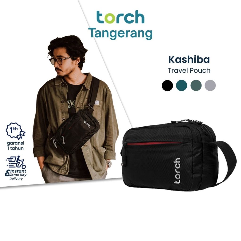 TORCH  Kashiba Tas Selempang Bahu Unisex Anti Air