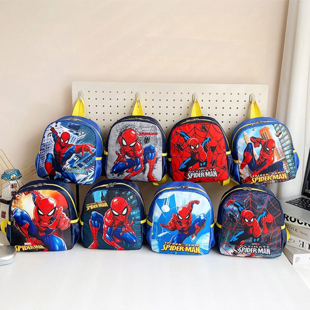 Tas Spiderman Ransel Anak Buat Sekolah PAUD TK/hadiah ulang tahun