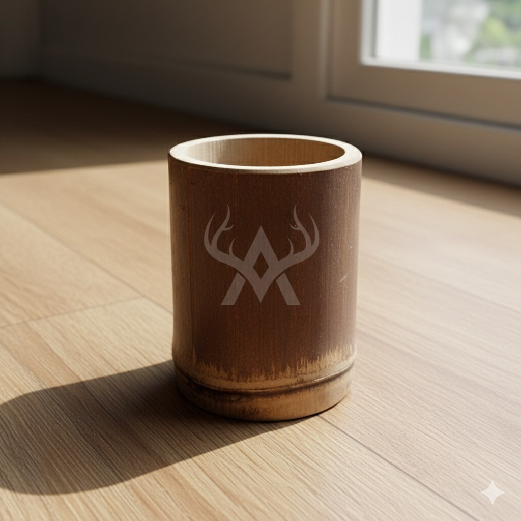 Potongan Bambu Satu Ruas Gelas Bambu Kerajinan Bambu