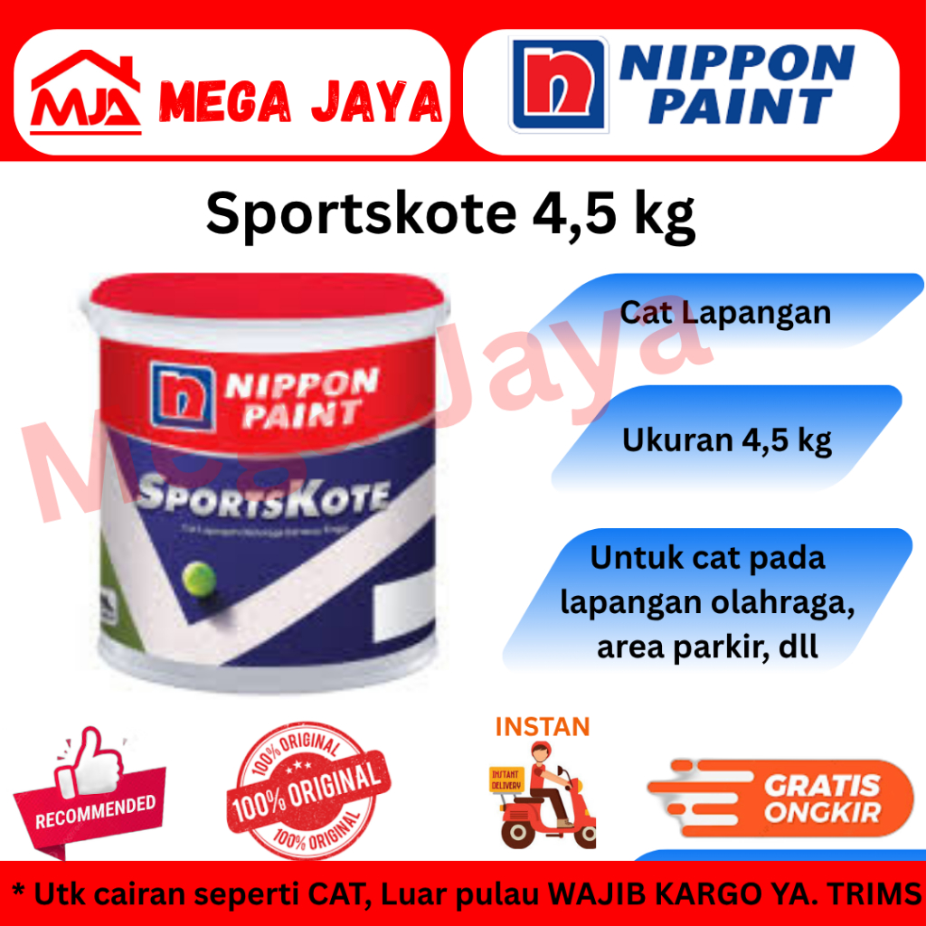 Cat Lapangan SportsKote Nippon 5 Kg