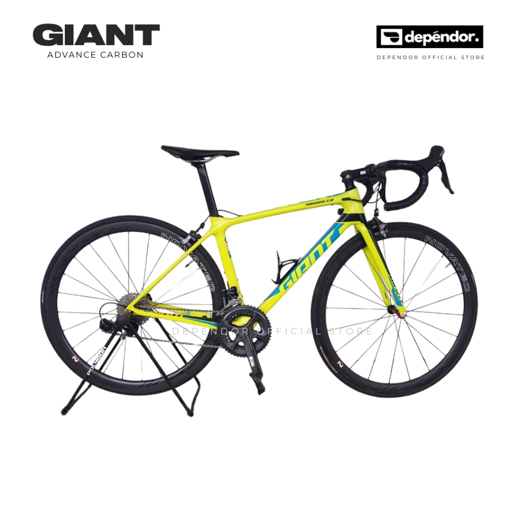 Giant Road Bike Advance Carbon - Sepeda Balap Seken Sekon Second - Yellow - Kuning - Group Set Shima