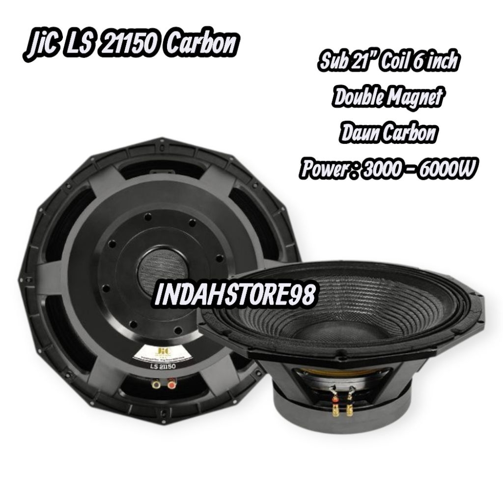 Speaker 21 Inch JIC LS 21150 Carbon Double Magnet Original Speaker 21" Jic LS21150 Karbon