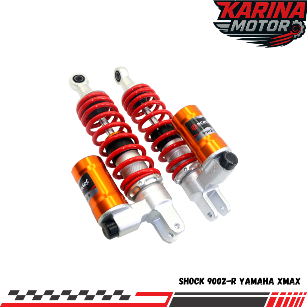 Shock scarlet shockbreaker  tabung bawah adjuster 9002 R X MAX - Scarlet Racing