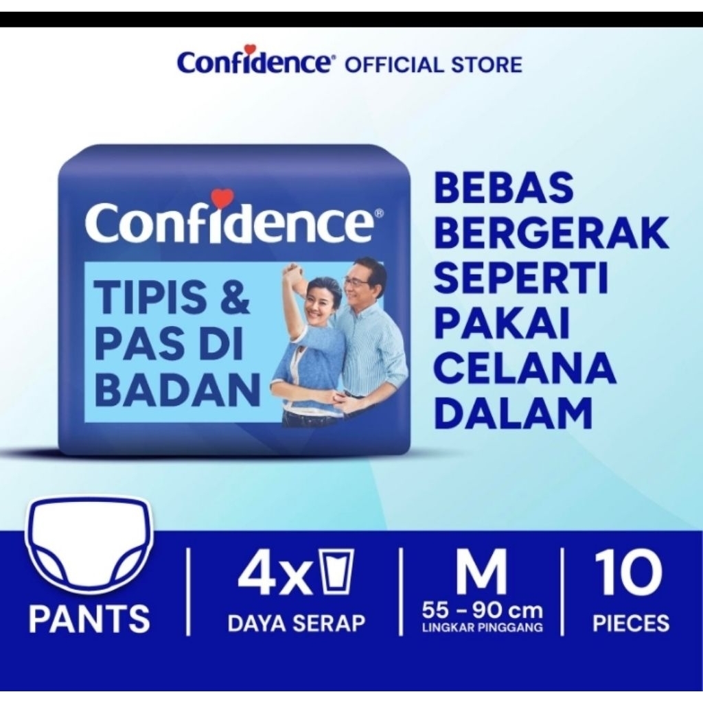 Confidence popok celana dewasa M10