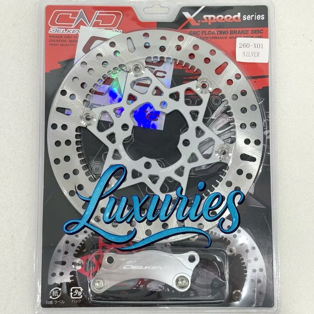 PIRINGAN CAKRAM DEPAN DELKEVIC X-SPEED 260MM MIO SPORTY MIO LAMA MIO SOUL DISC DND XSPEED CNC