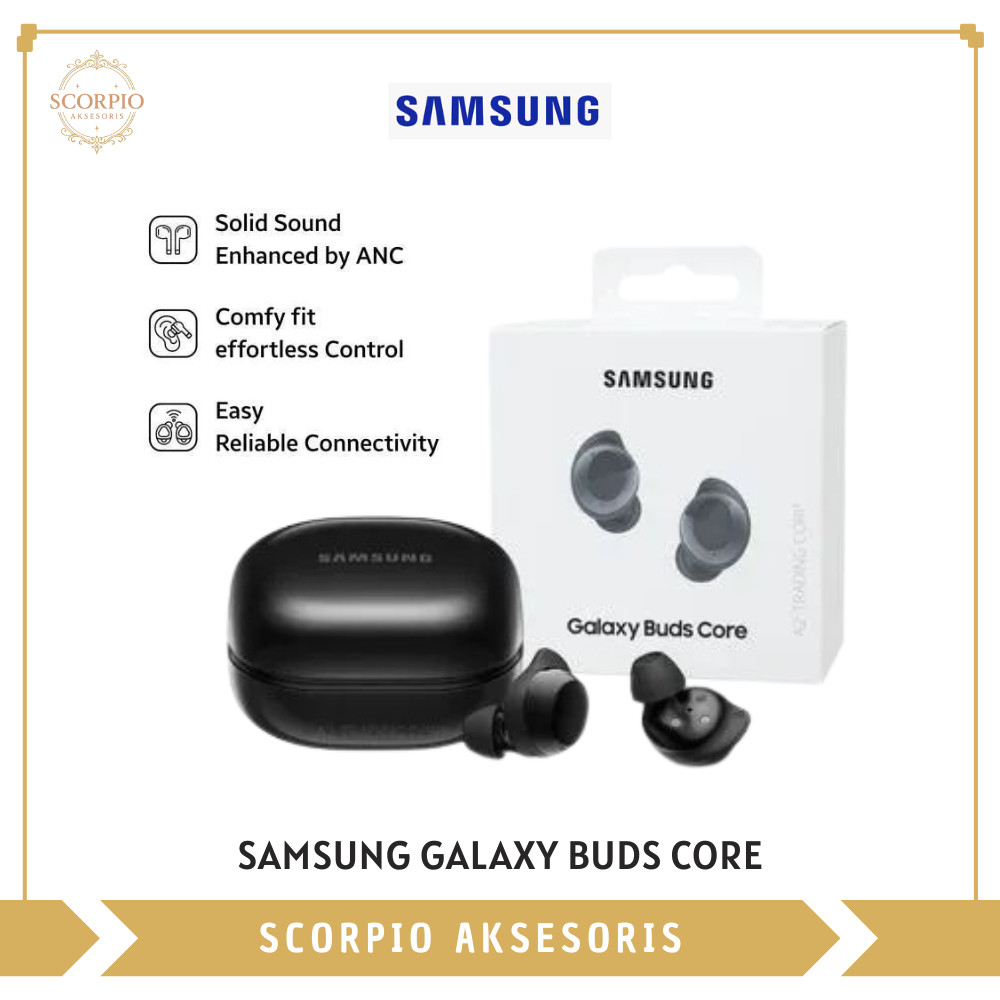 Samsung Galaxy Buds Core Original – TWS Bluetooth Earbuds dengan ANC & Suara Jernih
