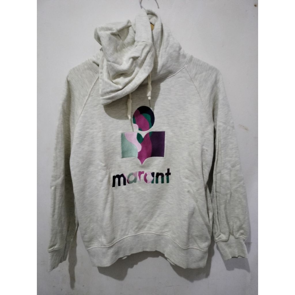 hoodie isabel etoile marant logo bordir