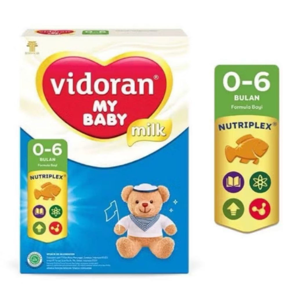susu bayi vidoran usia 0-6 bulan 125 gr
