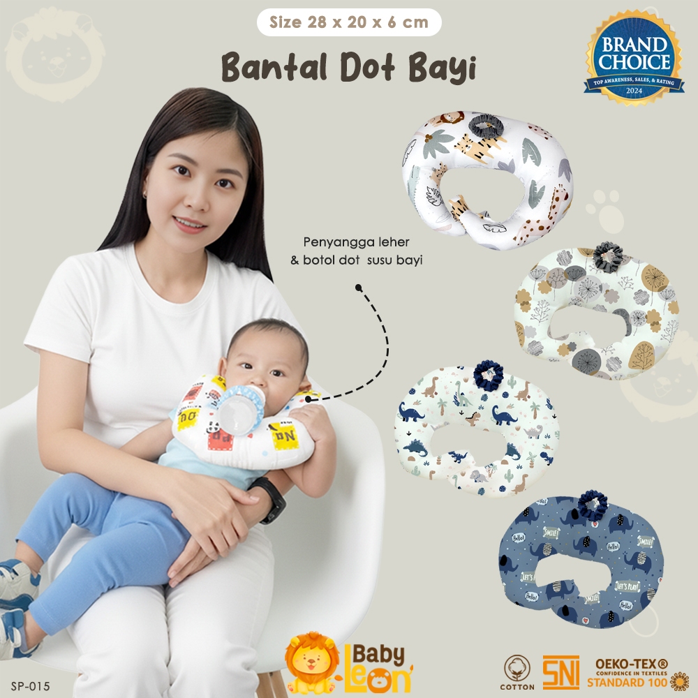 BABYLEON Bantal Bayi Bantal Botol Susu Bayi SP-015-BT Bantal Dot Bayi Bantal Susu Bayi Bantal Menyus