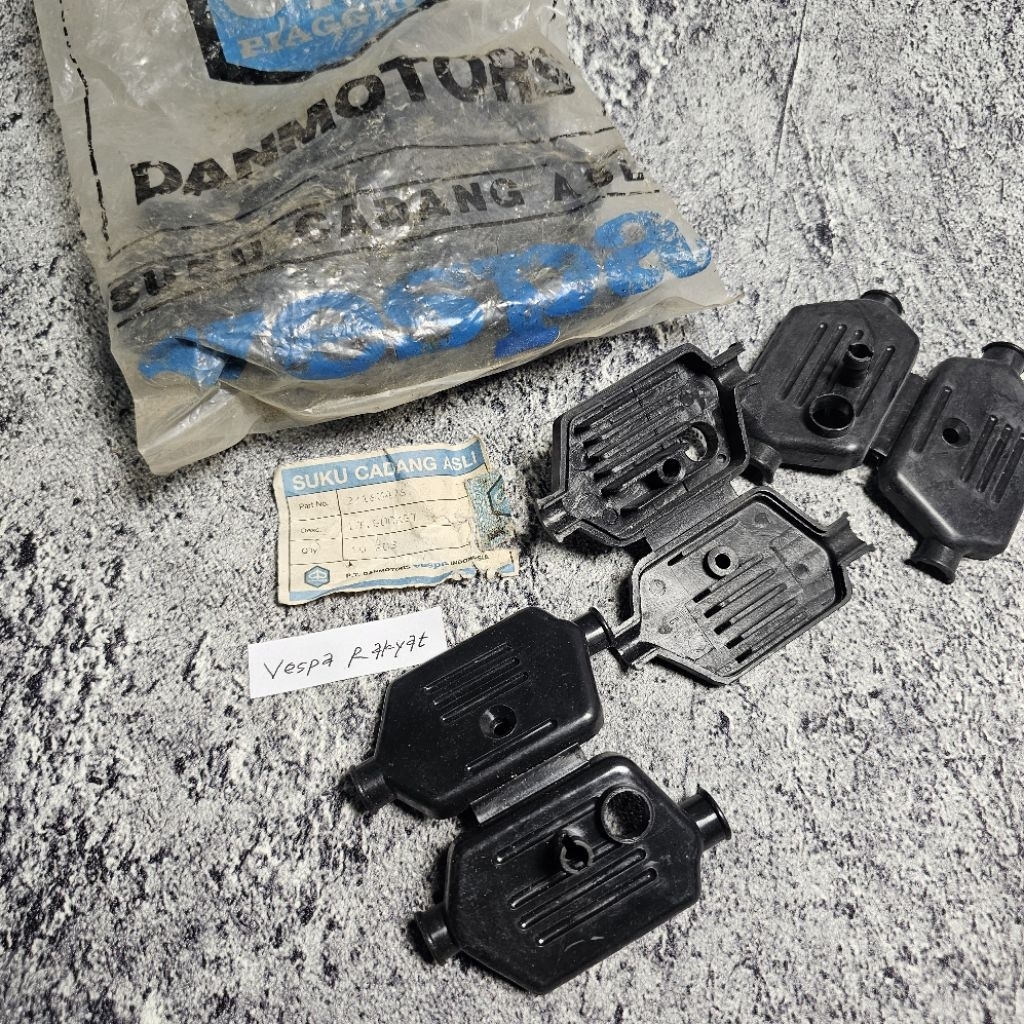 Terminal Kabel Vespa Px Original Danmotor Biru