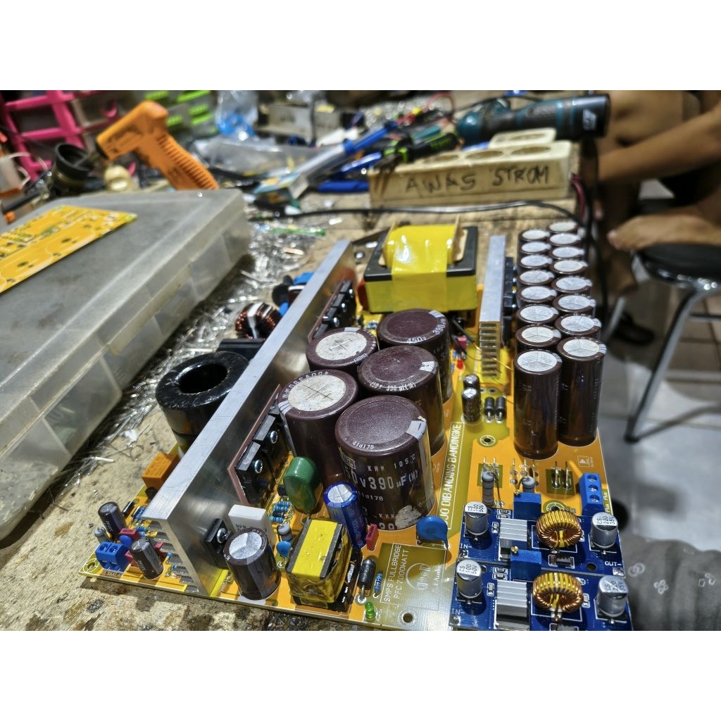 smps fullbridge PFC 7000w asli
